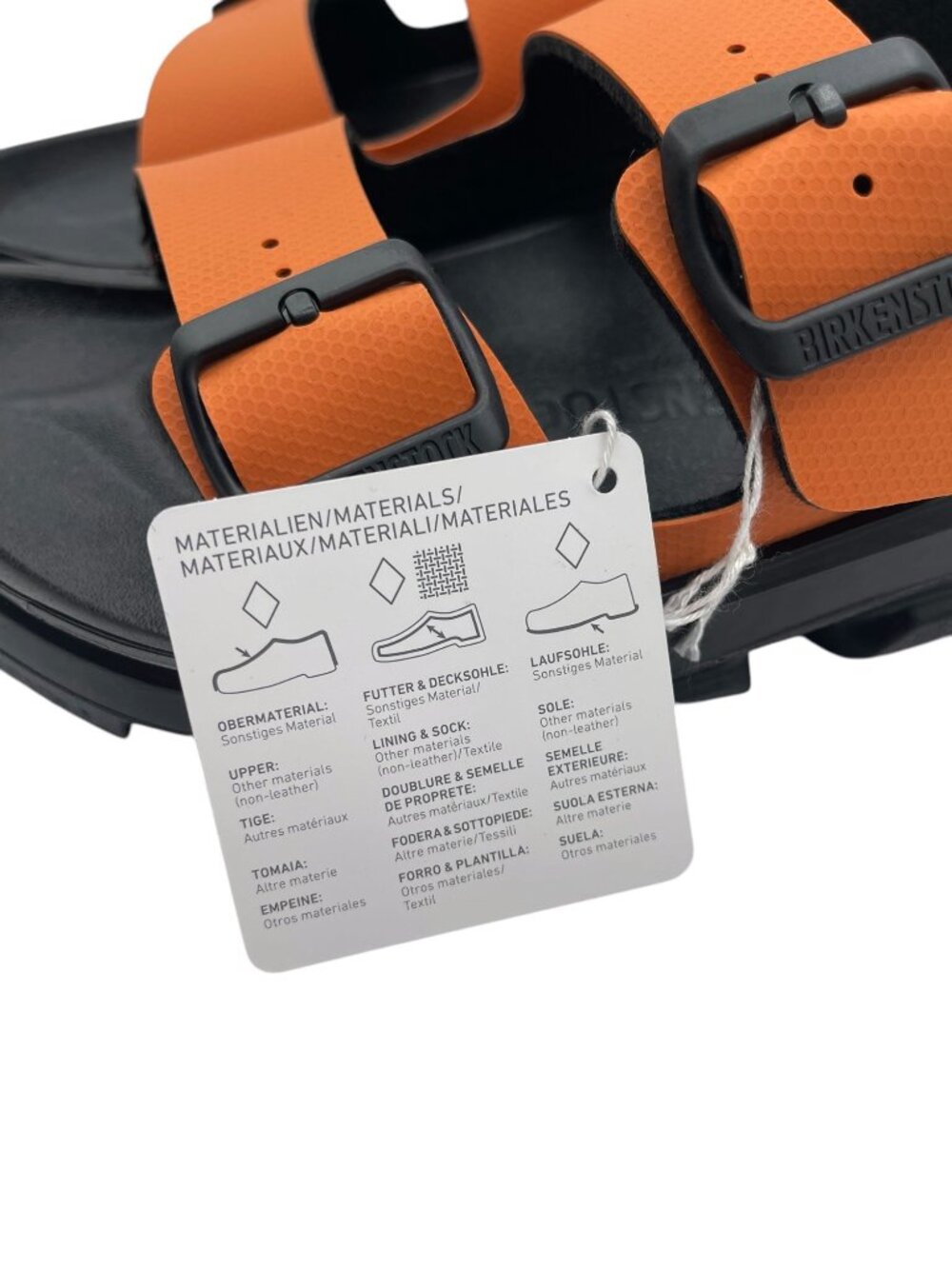 BIRKENSTOCK MOGAMI TERRA Sandals Burnt Orange New Men’s SZ 8 - Women’s SZ 10 - Picture 5 of 8